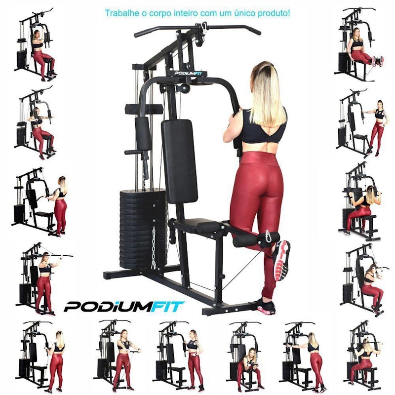 Estação de Musculação Academia Podiumfit 65 kg 5