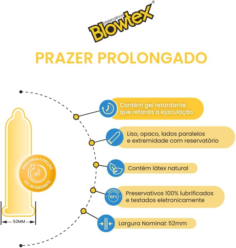 Blowtex Prazer Prolongado 2
