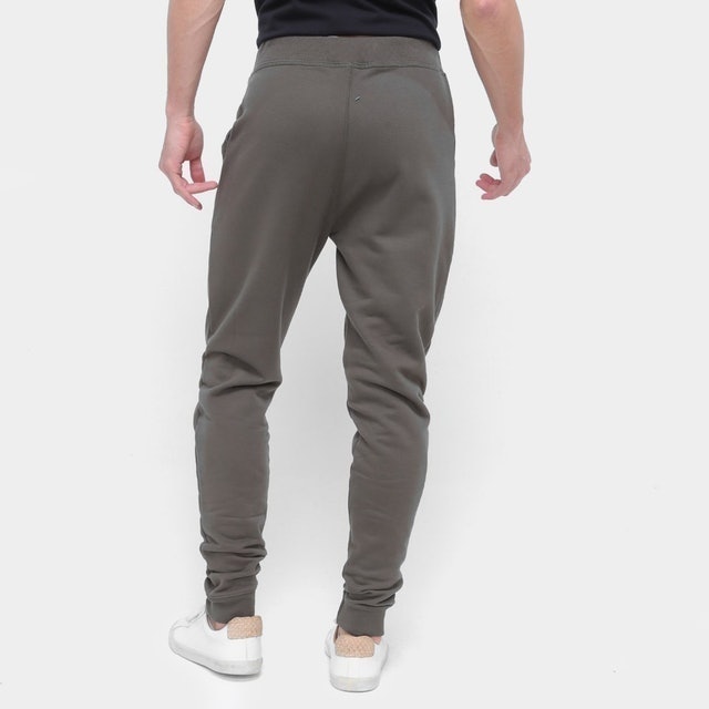 Calça Jogger Masculina Moletom Básica 2