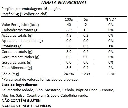 Moedor BR Spices Mix para Carnes (BBQ) 80g 4