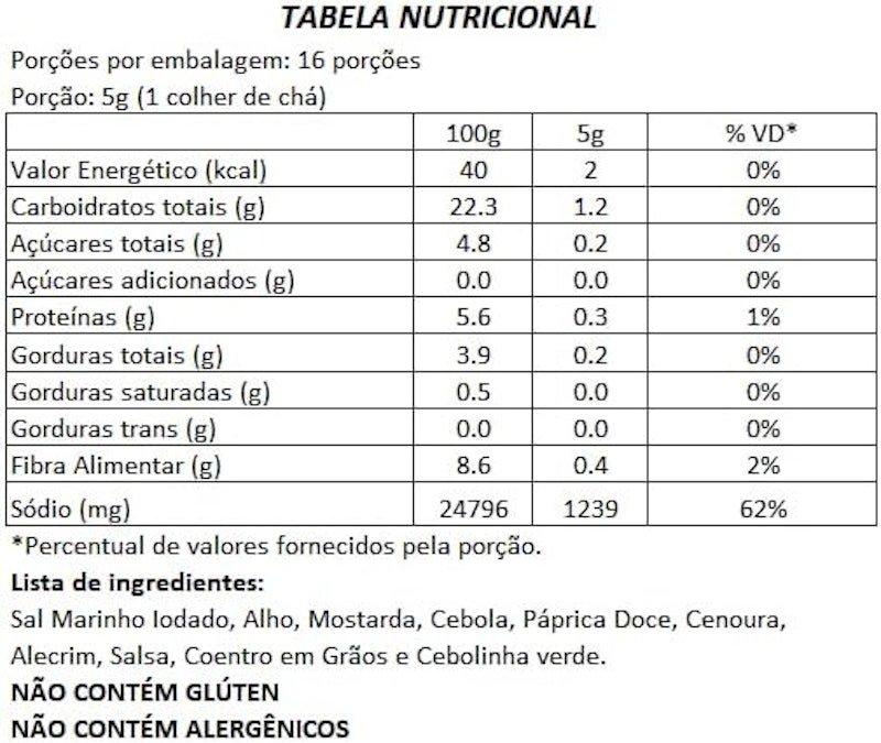 Moedor BR Spices Mix para Carnes (BBQ) 80g 4