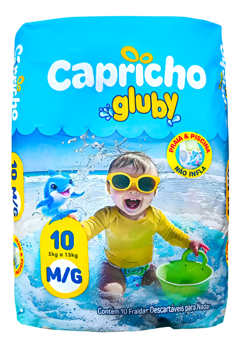 Fralda Descartável Capricho Gluby 1