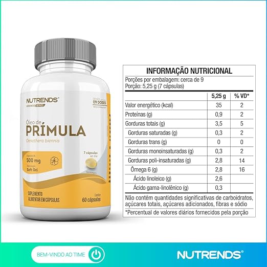 Óleo de Prímula Nutrends 2