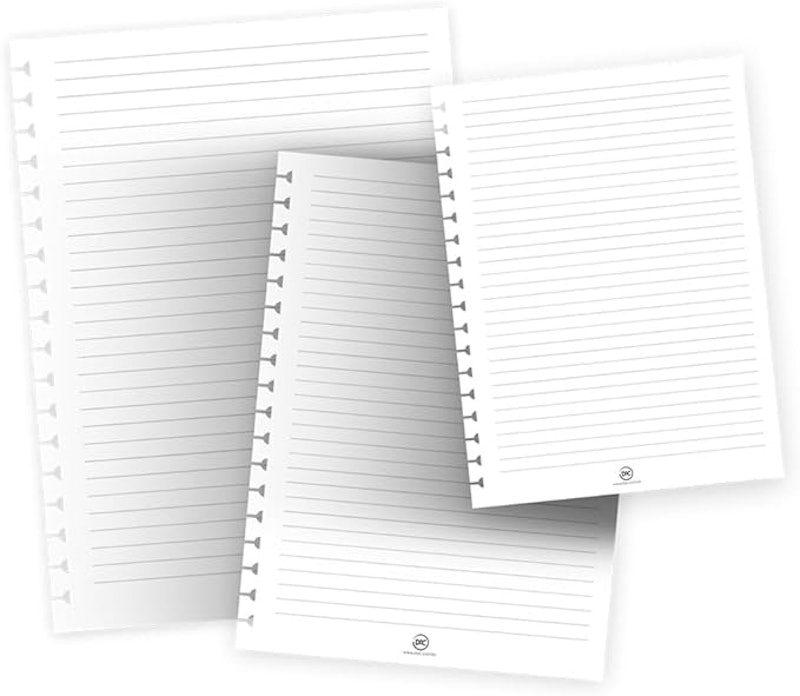 Caderno Smart Universitário DAC All Black com Folhas Tira e Põe 2
