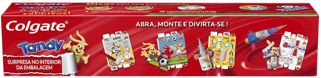 Creme Dental Colgate Tandy Morangostoso 50g 4