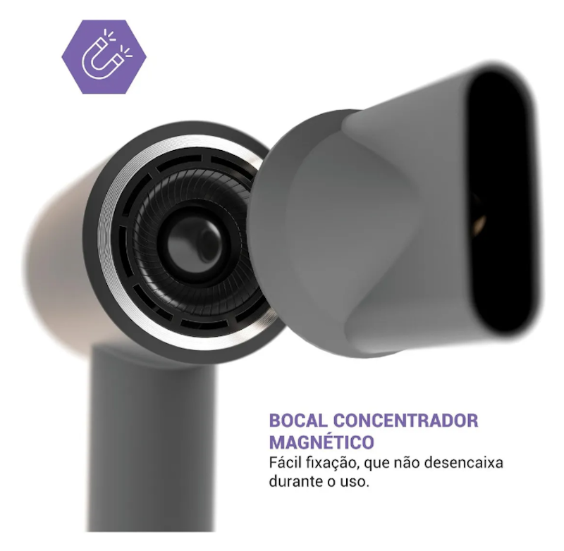Secador de Cabelos 1600 W 4 temperaturas 3