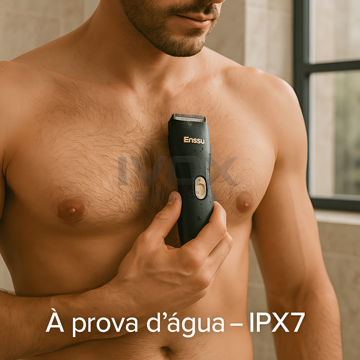 Máquina de Cortar Cabelo à Prova d'Água Enssu 3