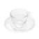 WOLFF Conjunto 4 Xícaras Café Cristal com Pires Pearl 1