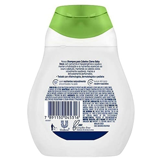 Shampoo de Camomila Bebê Baby Dove 200 ml 2