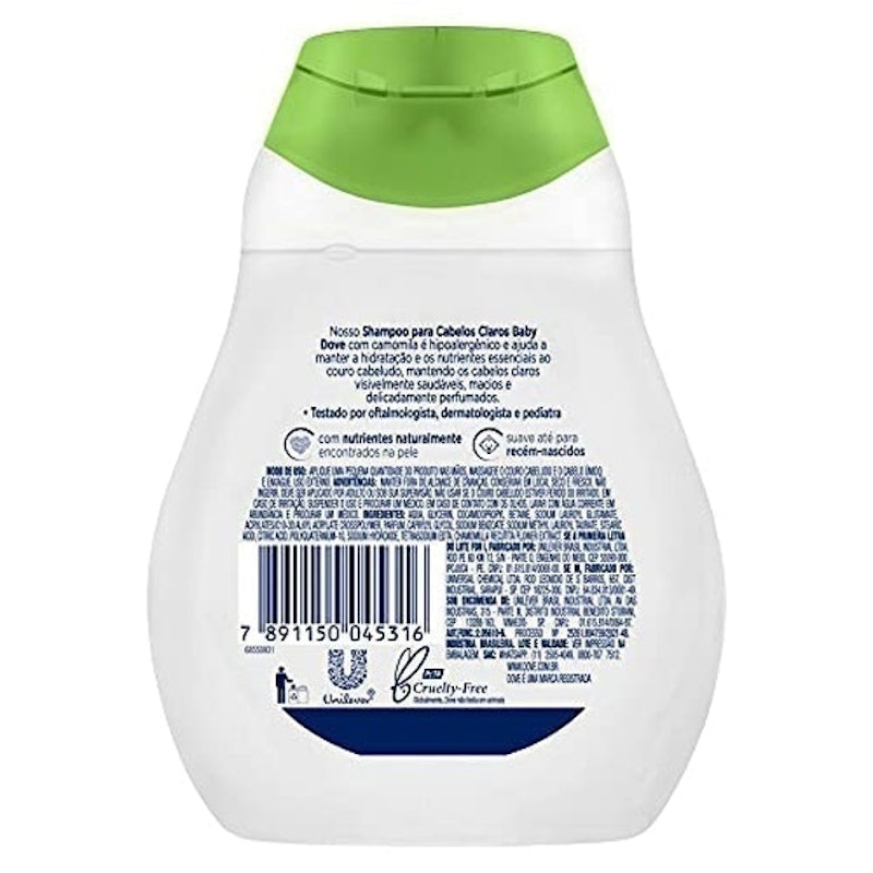 Shampoo de Camomila Bebê Baby Dove 200 ml 2