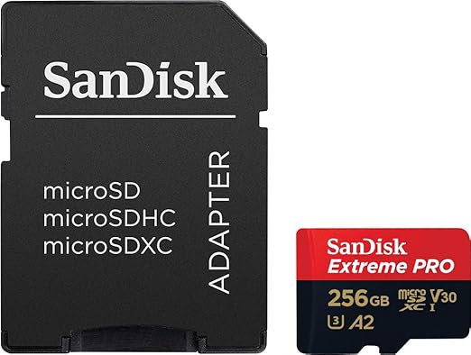 Cartão microSDXC SanDisk Extreme PRO UHS-I 256 GB 3