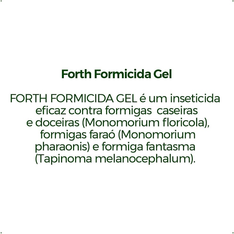 Formicida Gel FORTH 4