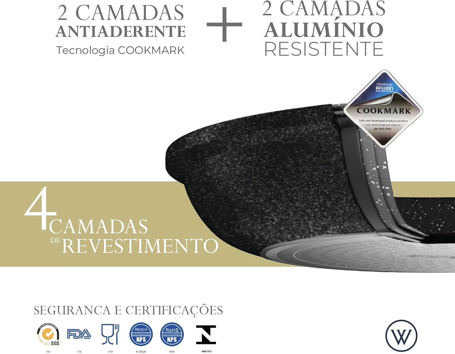 Bistequeira de Indução em Alumínio com Revestimento Cerâmico Granilite 4