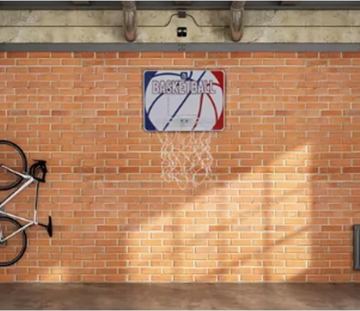 Tabela de Basquete com Aro + Rede Bel 2