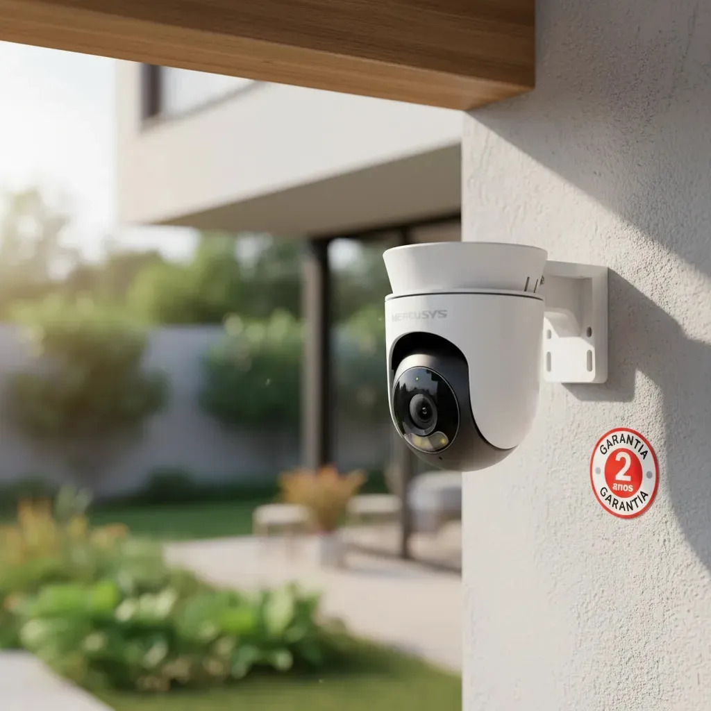 Câmera de Segurança Wi-Fi Externa Pan/Tilt 360° Mercusys 5