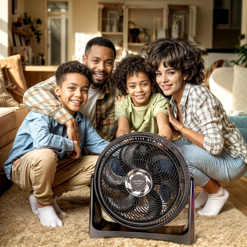 Ventilador Circulador 160 W 3 Velocidades 4