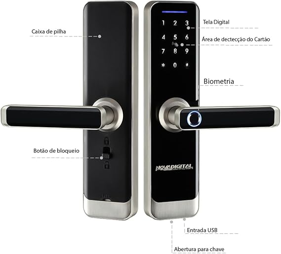 Fechadura Inteligente com Biometria 4