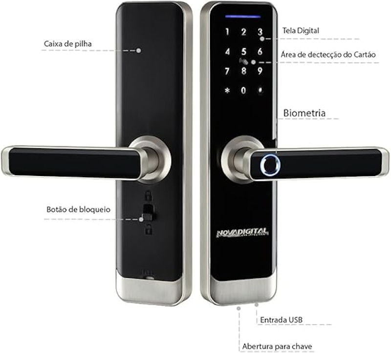 Fechadura Inteligente com Biometria 4