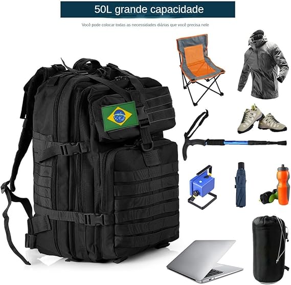 Mochila Tática 50 L Thuram 3