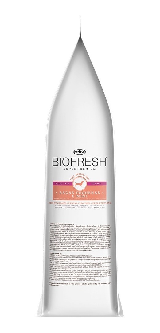 Biofresh Cão Adulto Light Raças Minis e Pequenas 3