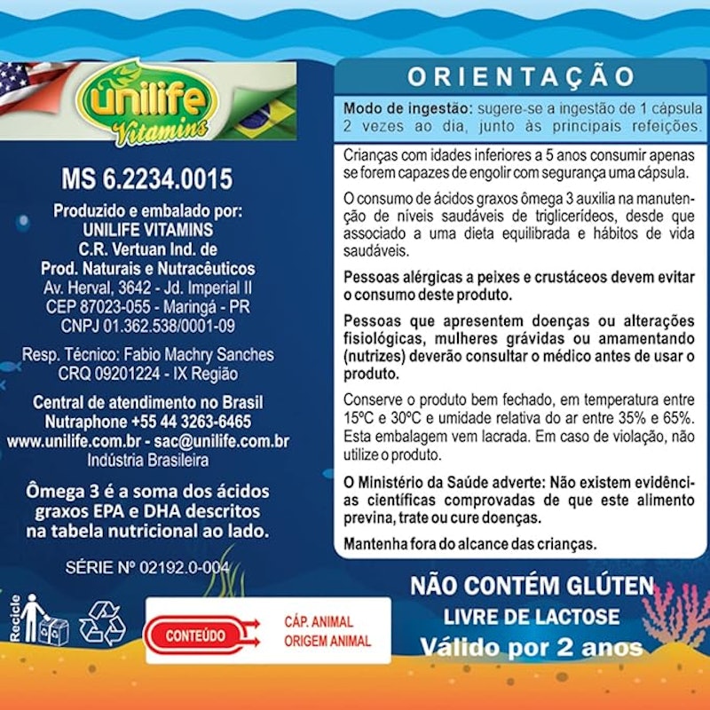 Ômega 3 Kids em Cápsulas 500 mg 3