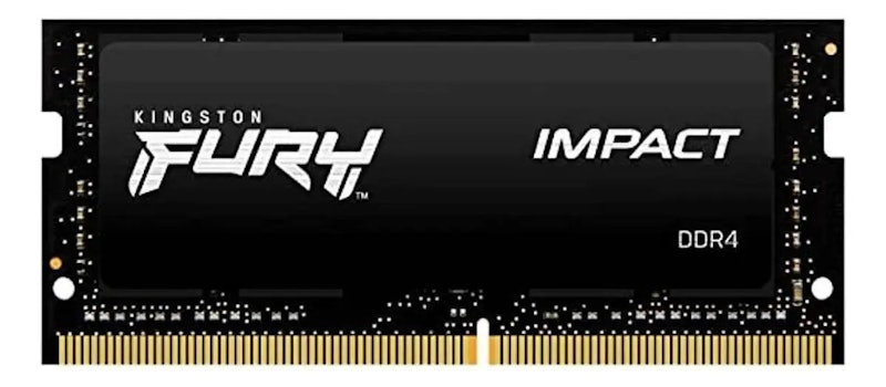 Memória de 8 GB SODIMM DDR4 3200 MHz FURY Impact 1,2 V 1Rx8 260 Pinos para Notebook/Gamers 2