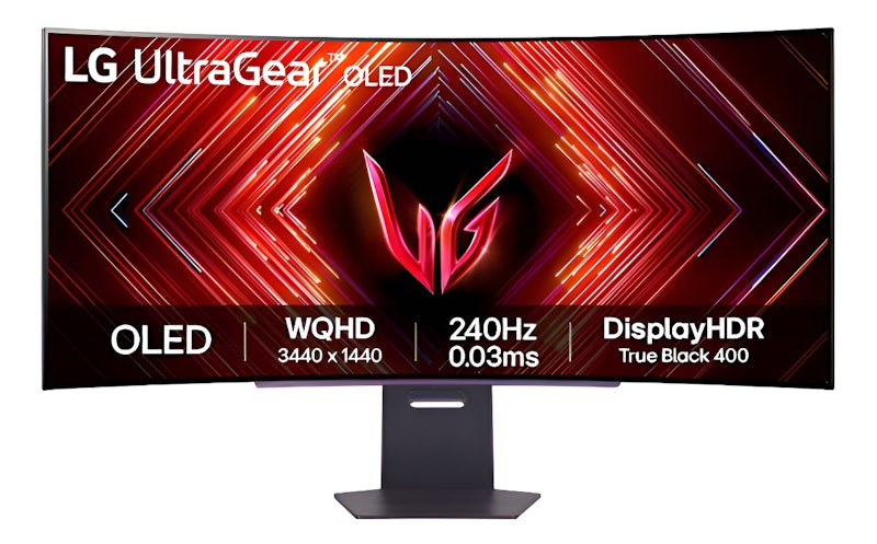 Monitor Gamer LG UltraGear OLED Curvo Tela OLED 45” 1