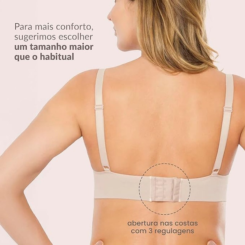 Sutiã Amamentação sem Bojo Base 3