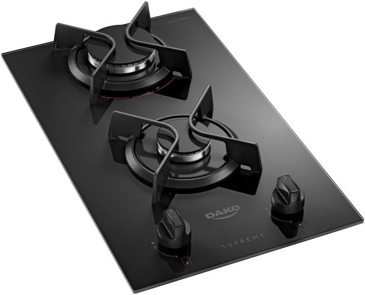 Cooktop 2 Bocas com Mesa de Vidro Dako Supreme Bivolt 2