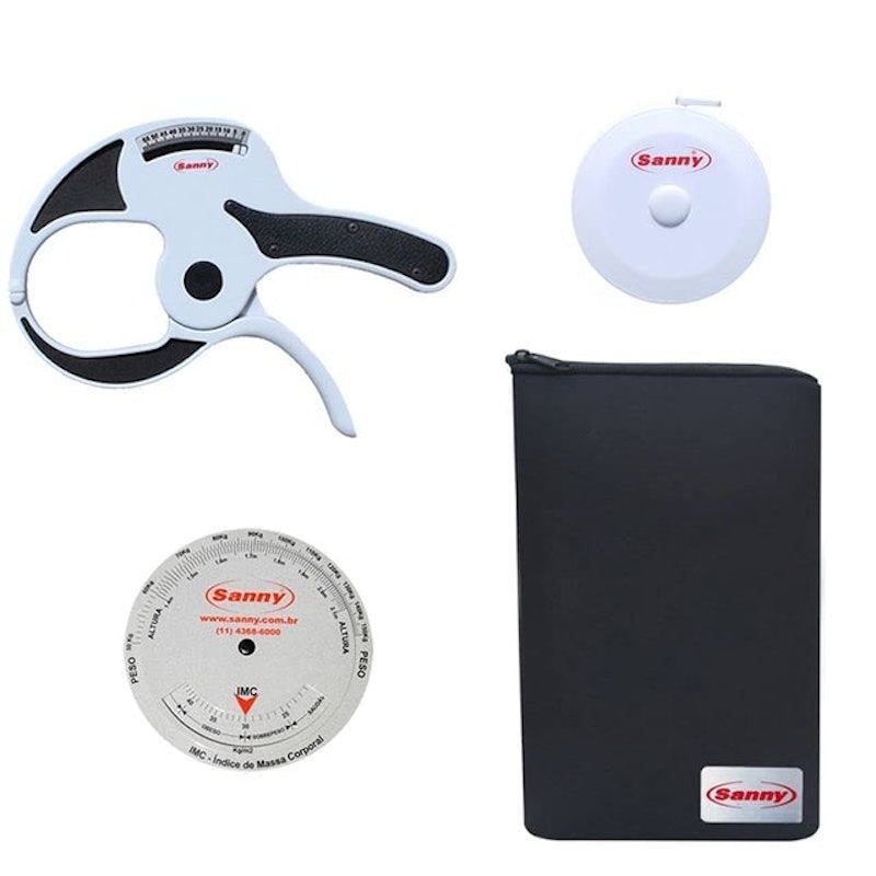 Kit Adipômetro Clínico com Trena e Disco de IMC 2