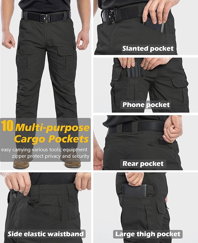Calça Masculina Tática Impermeável Navekull 4