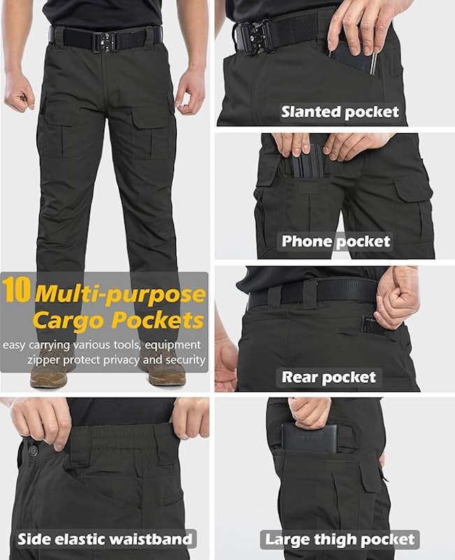 Calça Masculina Tática Impermeável Navekull 4
