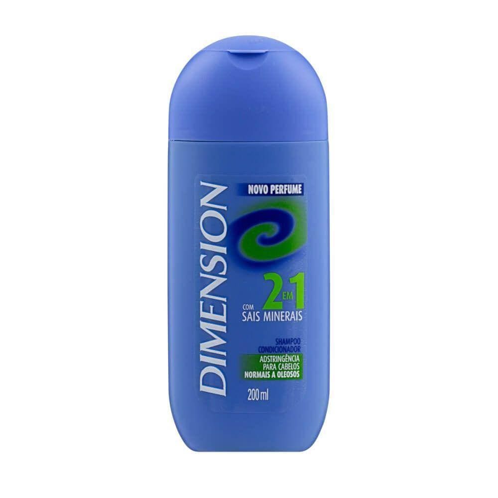 Shampoo Anticaspa Dimension 2 em 1 Cabelos Oleosos 1