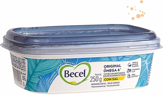 Margarina com Sal Becel 250 g 1