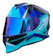 MORMAII Capacete Fechado Mormaii M1 Tech Azul 1