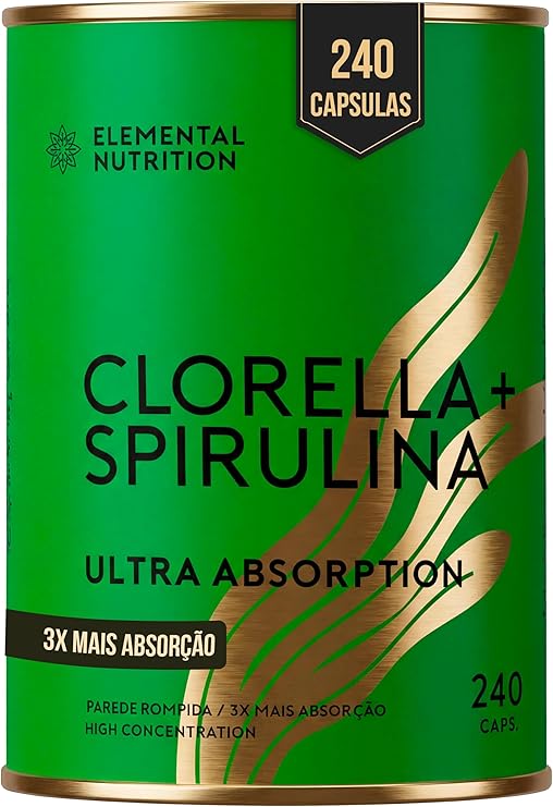 Clorella & Spirulina 240 Cápsulas 1