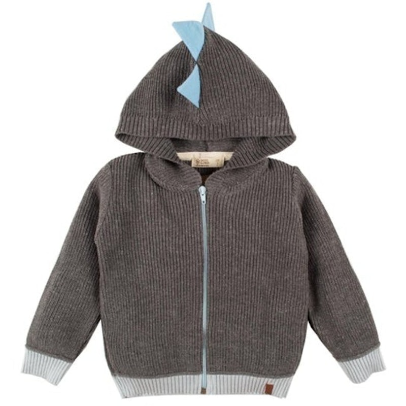 Dino Casaco Infantil Tricô Masculino 1