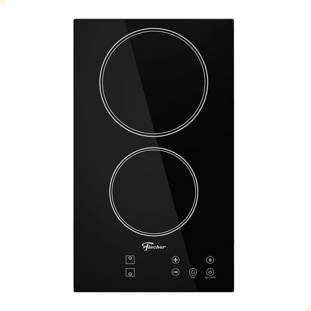 Cooktop Elétrico Fischer 2 Bocas com Touch Screen Vitrocerâmica 2