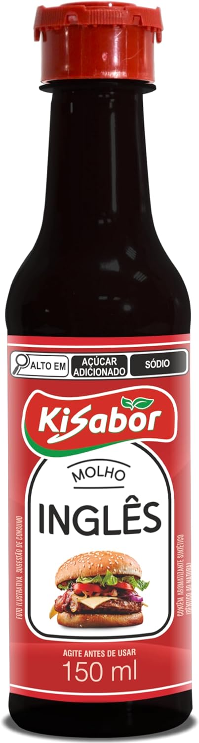 Molho Inglês 150 ml Kisabor 1