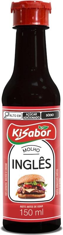 Molho Inglês 150 ml Kisabor 1