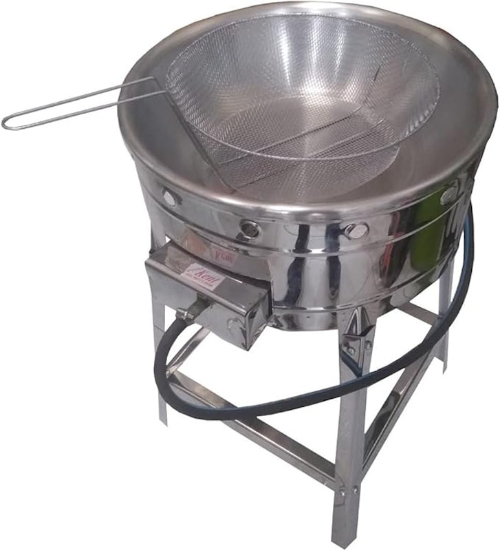 Fritadeira Tacho a Gás Inox 8 L 1