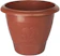 ARQPLAST Vaso Redondo Grande Terracota 1