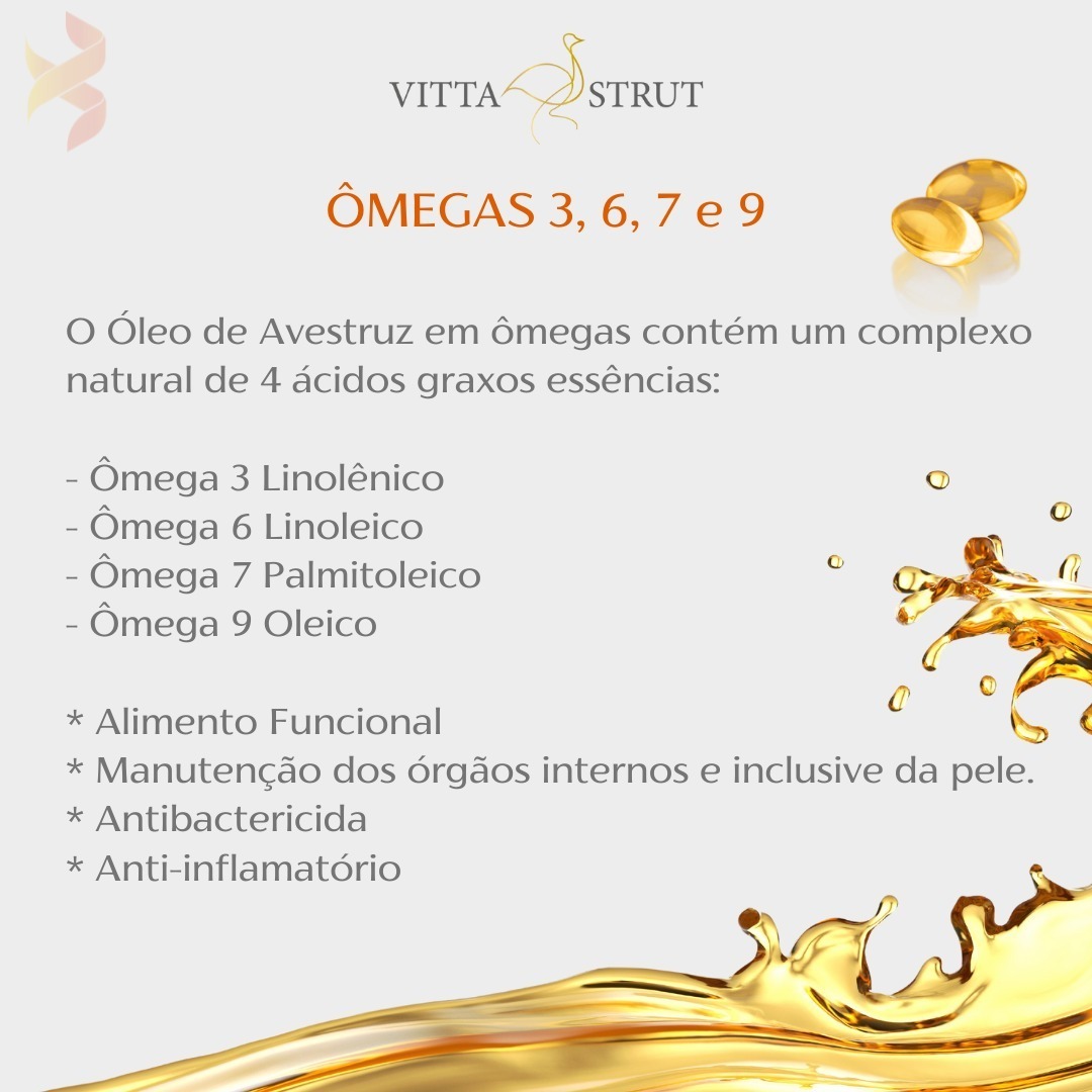 Óleo de Avestruz Vitta Strut 3