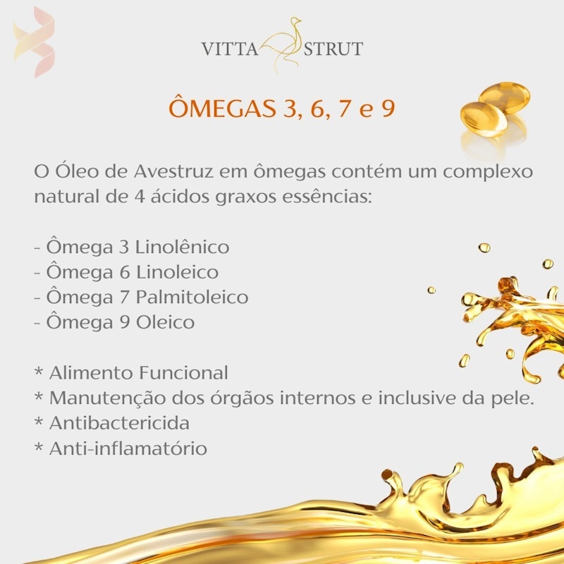 Óleo de Avestruz Vitta Strut 3