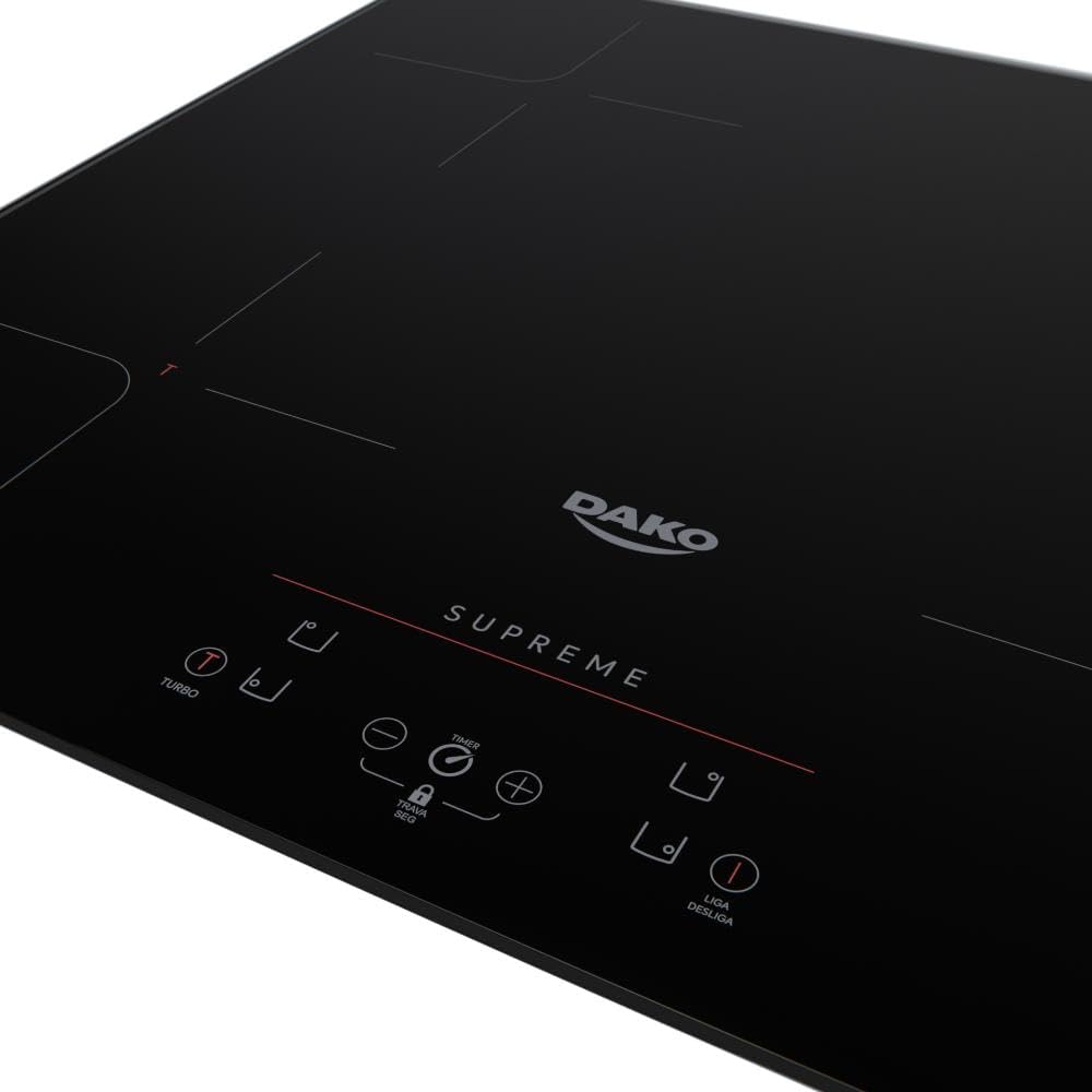 Cooktop de Indução 4 Bocas Dako Supreme (220 V) 4