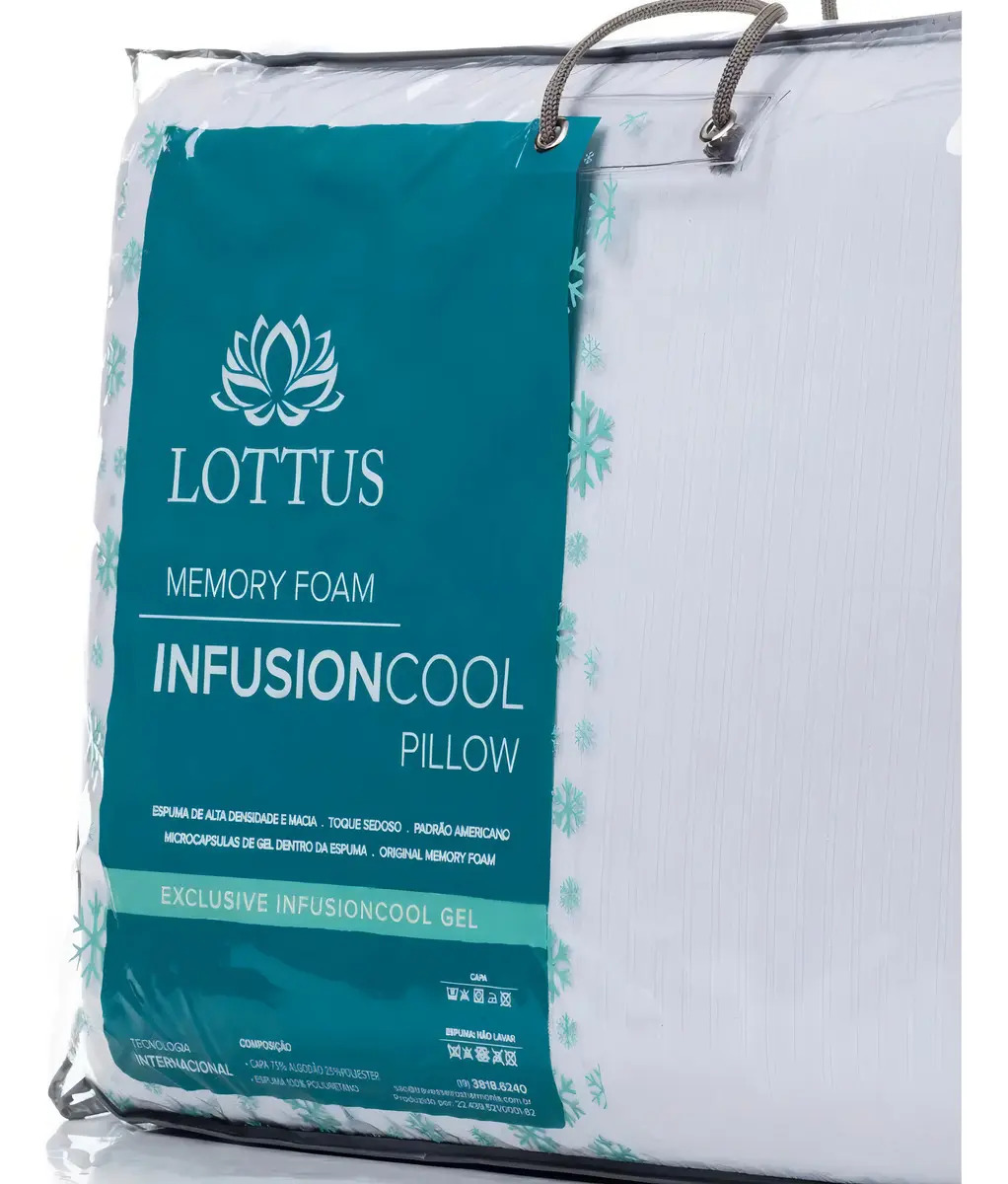 Travesseiro Gel Infusion Cool 3