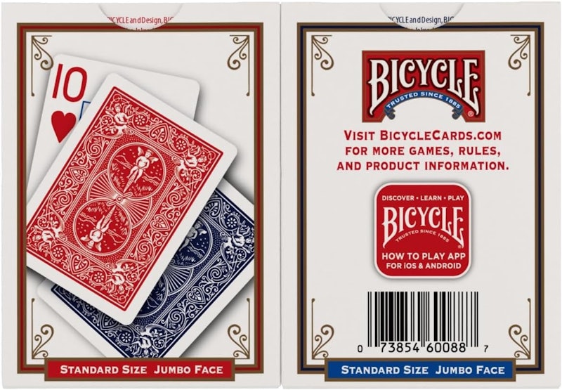 Baralho Bicycle Jumbo 3