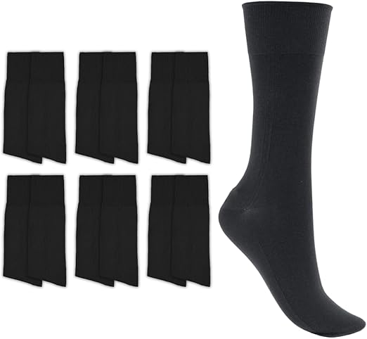 Kit 06 Pares Meia Social Trifil Lisa 100% Poliamida 1