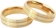 LIENS ALIANÇAS Alianças 6 mm Banhadas a Ouro 18 K Amor Eterno 1