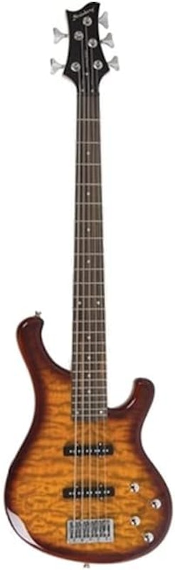 Baixo 5 Cordas Ativo Sab500 Vintage Sunburst 1